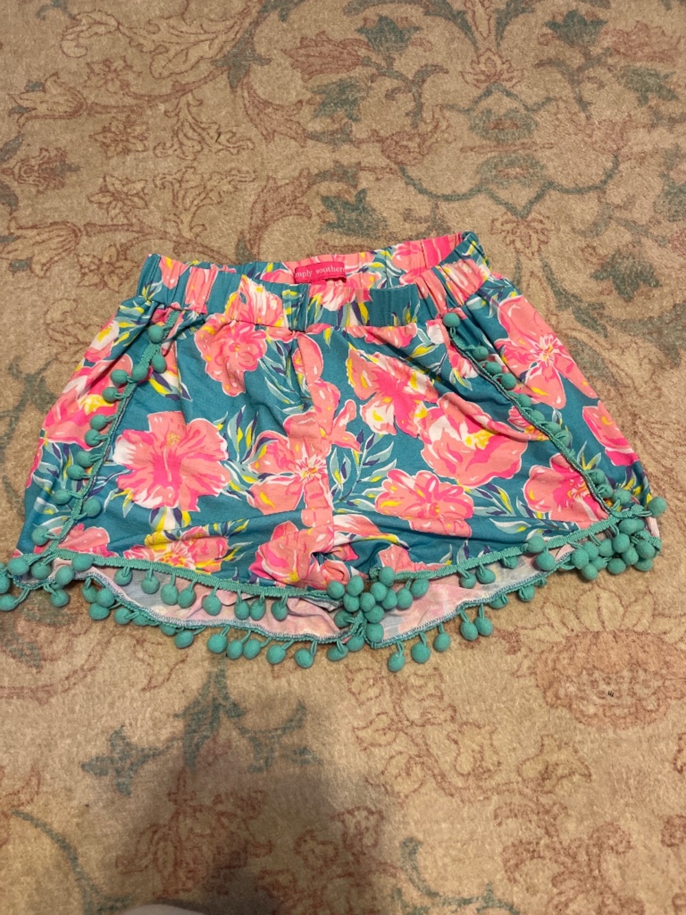 vibrant hawaiian floral shorts comfy